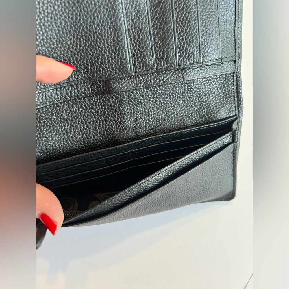 Brighton Black Python Rockmore Wallet - image 4